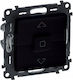 Legrand Valena Life Mecanism Pentru Buton Obturator Rulou Negru