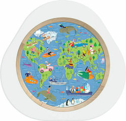 Ξύλινο Παιδικό Puzzle MuΤable Around the World 28pcs για 3+ Ετών Stokke