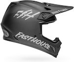 Bell MX 9 Mips Fasthouse Motocross Helmet Black/Grey Mat BEL000KRA270