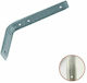 Ergo Heavy-Duty Metallic Corner Shelf Silver 200x150mm 580103.0007