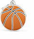 My Family Charms Dog ID Tag Circular Basketball