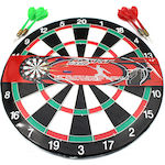 Set with Target & 4 Darts Double-Sided 12"