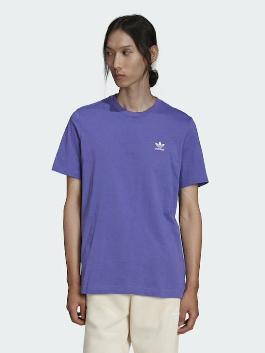 adidas Loungewear Adicolor Essentials Men's Summer Pajama Blouse Purple