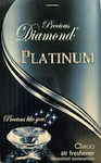 Cargo Car Air Freshener Tab Pendand Precious Diamond Platinum