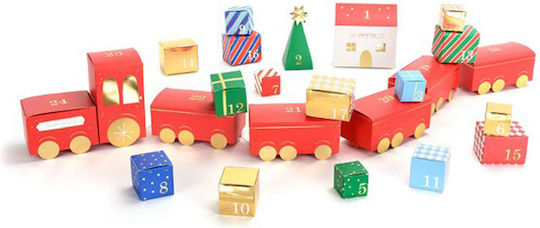 PartyDeco Advent Calendar DIY Χάρτινο