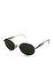 Persol Unisex Γυαλιά Ηλίου με Ασημί Μεταλλικό Σκελετό και Πράσινο Φακό PO2021S 511/31