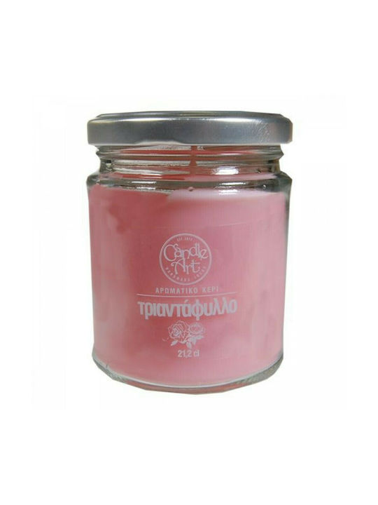 Next Scented Candle Jar with Scent Rose Pink 212gr 1pcs