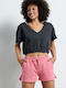 Women's Sporty Shorts Pink