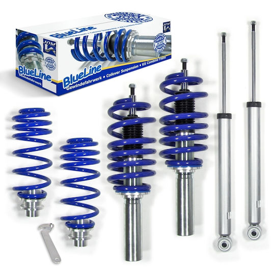 JOM BlueLine Set Suspensions Adjustable 4pcs for Audi A5