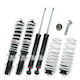 Carner Suspension Set Lowering 4pcs for Seat Leon Skoda Octavia Volkswagen Golf Audi A3 CRN-