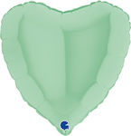 Μπαλόνι Ματ Πράσινη Καρδιά 45.7cm