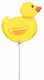 Ballon Folie Gelb 35.5cm