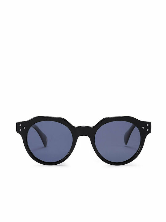 Polareye AT8145 Sunglasses with Black Plastic Frame and Blue Polarized Lens