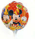 Ballon Folie Mickey Rund Mehrfarbig 25cm