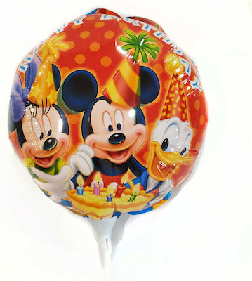 Ballon Folie Mickey Rund Mehrfarbig 25cm