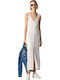 Patty Sommer Midi Hemdkleid Kleid Weiß