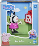 Hasbro Miniature Toy Zoe Zebra Peppa Pig for 3+ Years (Various Designs/Assortments of Designs) 1pc