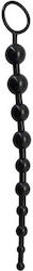 Toyz4lovers Timeless Jelly Anal Beads Black 25cm