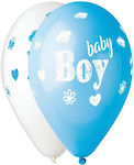 Balloon Latex Boy Birth Blue 30cm (Μiscellaneous colours)