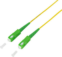 LogiLink FPSSC02 Оптично Влакно SC/APC-SC/APC 2m Жълто
