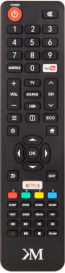 Kruger & Matz DM-0357 Genuine Remote Control Τηλεόρασης