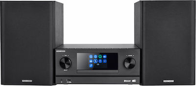 Kenwood Ηχοσύστημα 2.0 M-9000S 100W με CD / Digital Media Player, WiFi και Bluetooth Μαύρο