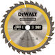 Dewalt DT1940 Δίσκος Κοπής Ξύλου 184mm με 30 Δόντια