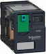 Schneider Electric Zelio RXM Βιομηχανικό Ρελέ Λυχνίας 24V RXM4AB1BD