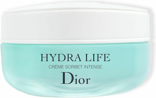 Dior Hydra Life Intense Sorbet Creme Nourishing and Hydrating 48ωρη Ενυδατική Κρέμα Προσώπου με Υαλουρονικό Οξύ 50ml