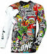 O'neal Mayhem Crank Ανδρική Jersey Motocross Black/Multicolor