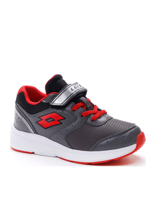 Speedride 600 Αθλητικά Παιδικά Παπούτσια Running με Σκρατς Μαύρα
