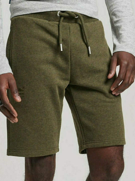 Superdry Marl Αθλητική Ανδρική Βερμούδα Χακί Superdry Marl Αθλητική Ανδρική Βερμούδα Χακί