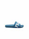 Franklin & Marshall Men's Slides Light Blue