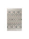 Tzikas Carpets 54098-255 Summer Wicker Bedroom Rugs Set Tenerife Gray 332-0-335-54098-255 3pcs