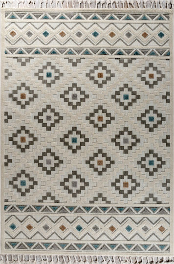 Tzikas Carpets 54097-230 Комплект Килими За Спалня Слама Tenerife Син 3 Бройки 332-0-335-54097-230