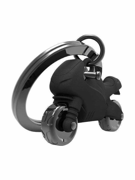 Metalmorphose Breloc Black Racer Metalic Negru