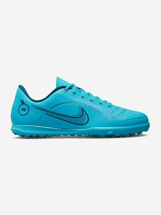 Nike Παιδικά Ποδοσφαιρικά Παπούτσια Mercurial Vapor με Σχάρα Μπλε