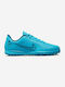 Mercurial Vapor Kids Turf Soccer Shoes Blue