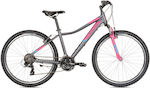 Ideal Trial UNI 26" 2022 Lady Γκρι Mountain Bike με 21 Ταχύτητες