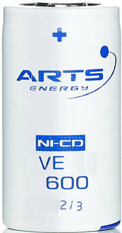 Saft VE 2/3 Baterie Reîncărcabilă Ni-Cd 600mAh 1.2V 1buc