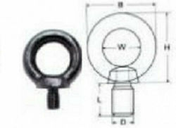 Μάπα Αρσενική με Κοντό Σπείρωμα M20 30mm Inox A4