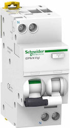 Schneider Electric Ρελέ Ράγας Διαρροής 20A Διπολικό A9D31620