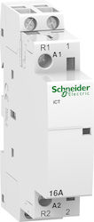 Schneider Electric Phase 2-Pole Power Relay 16A 12V A9C22015