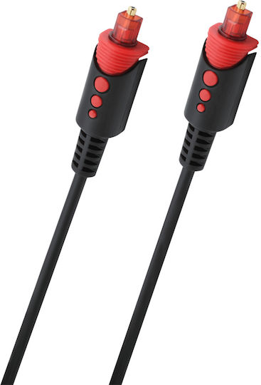 Oehlbach Opto Star 4m TOS male Optical Cable Red (D1C6006)