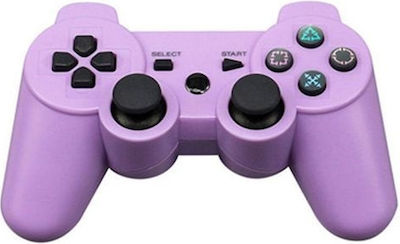 Doubleshock Wireless Gamepad for PS3 Purple