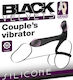 You2Toys Black Velvets Couble's Vibrator με Dildo 14cm και Δόνηση σε Μαύρο Χρώμα