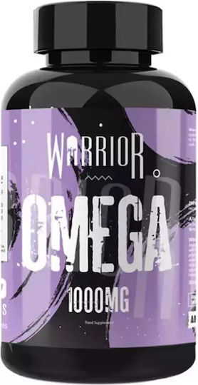 Warrior Omega Ιχθυέλαιο 1000mg 60 μαλακές κάψουλες