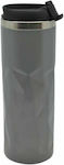 Ankor Glass Thermos Stainless Steel Gray 400ml 815333