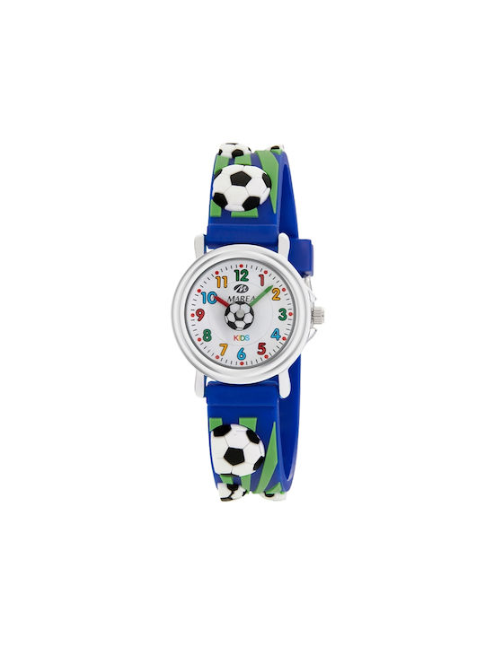 Marea Kids Digital Watch with Rubber/Plastic Strap Blue