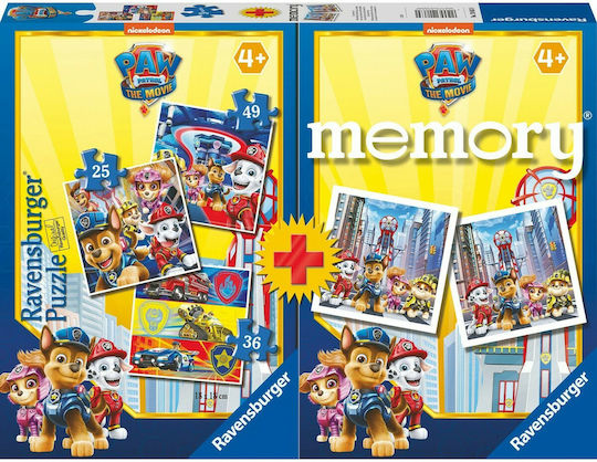 Детски Пъзел Paw Patrol за 4+ години+ Години 110бр Ravensburger